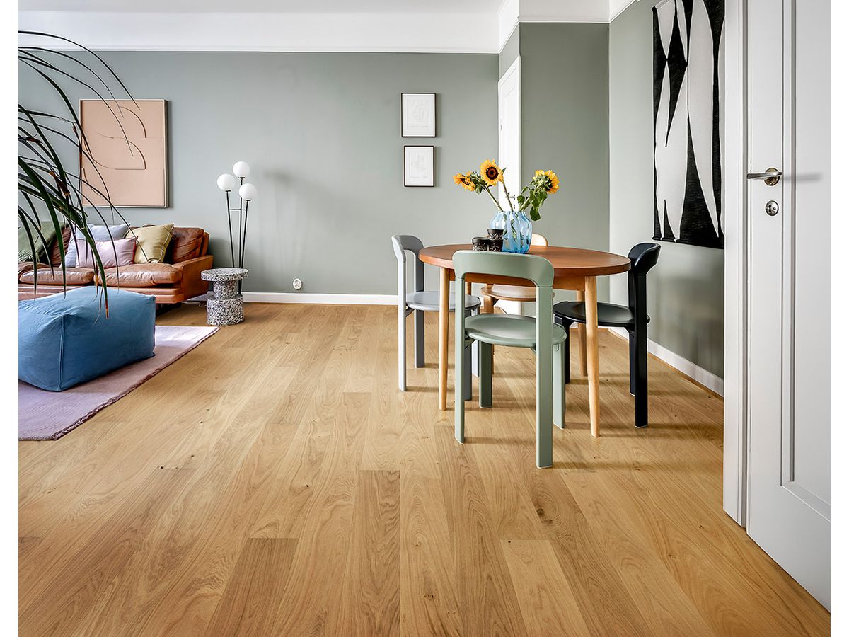 Kährs Ronja Eiche natur schönastig gebürstet Microfase Naturöl