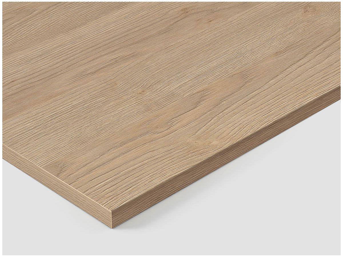 Spanplatte beschichtet Eurodekor H3309 Gladstone Eiche sandbeige ST28 Feelwood Nature Egger P2 E1E05 Aufbau Mehrblatt