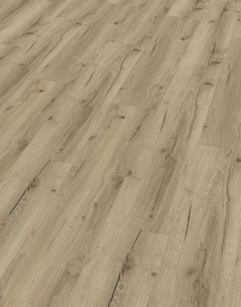 Designboden QUALIWOOD FORTIS Solid Core mit Trittschall Eiche Lein ...