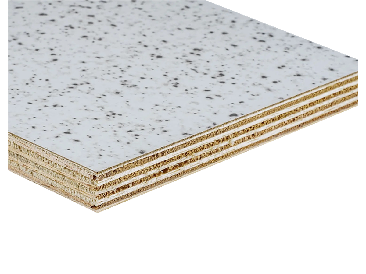 Leichtbauplatte epicPLY belegt 2-seitig HPL 5416 weisser Marmor
