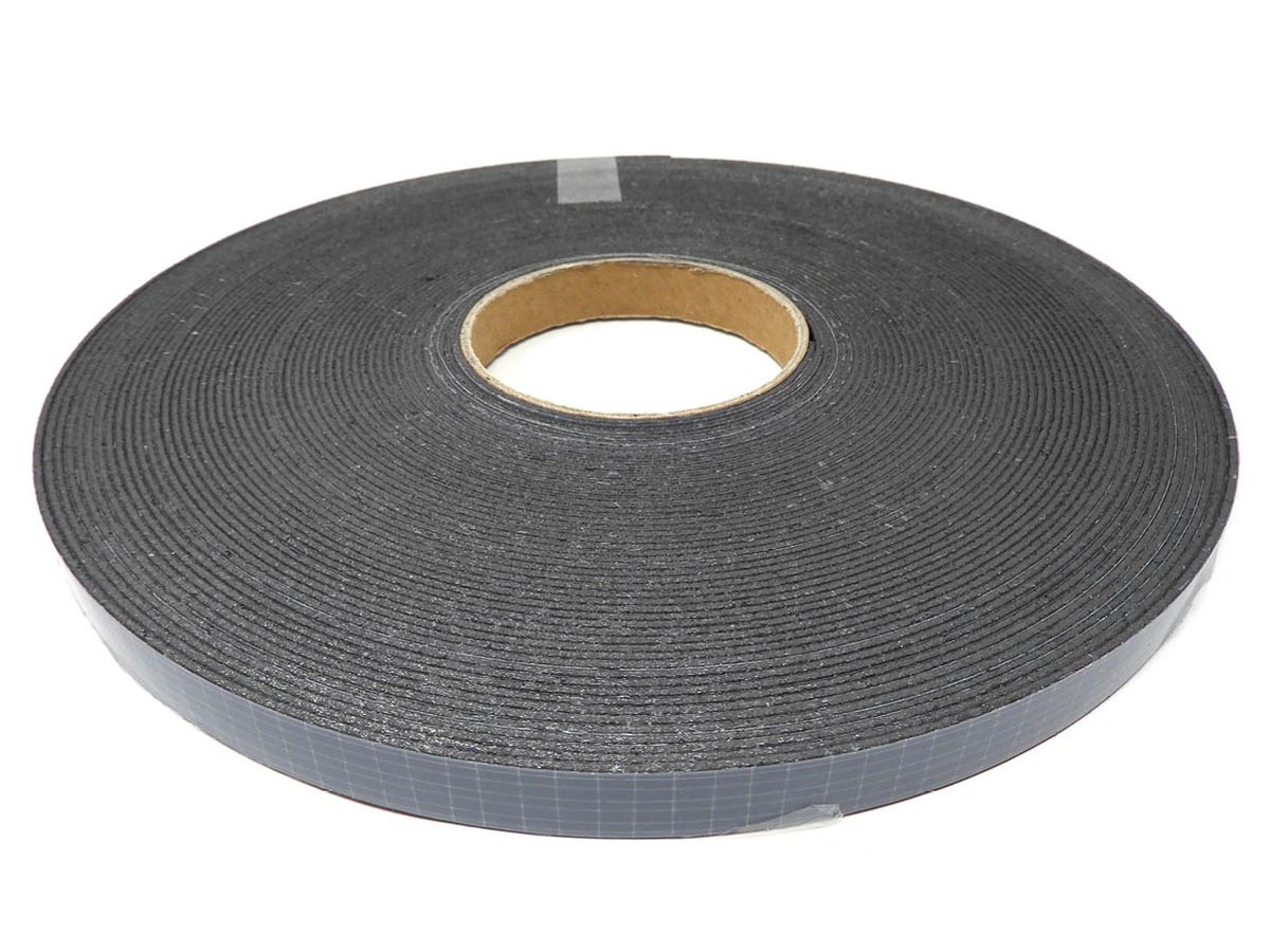 Brandschutz Dämmschichtband stark aufschäumend einseitig mit Polyesterträger beschichtet