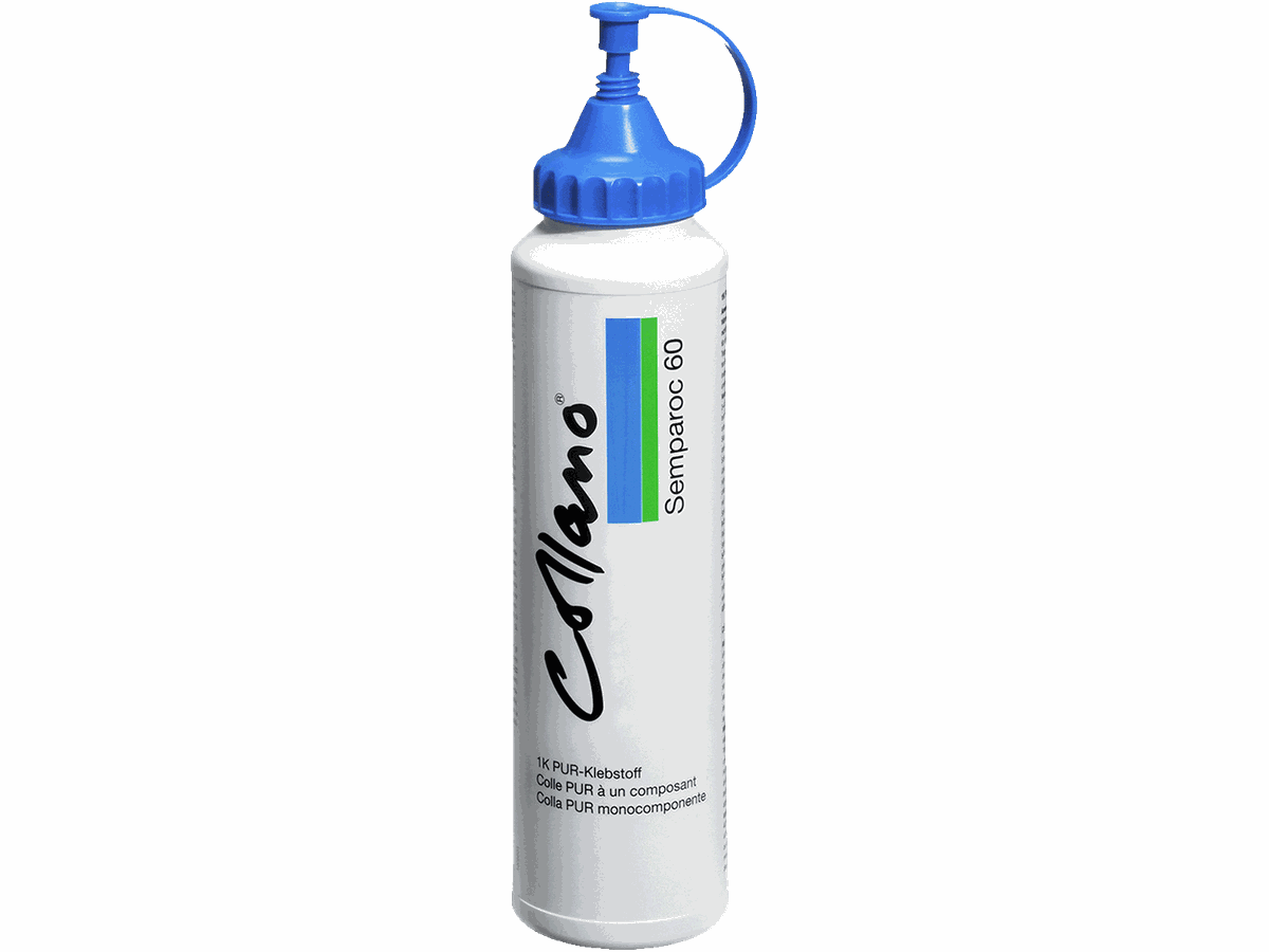 Klebstoff 1K PUR Collano Semparoc 60 lange Offenzeit Flasche à 800g