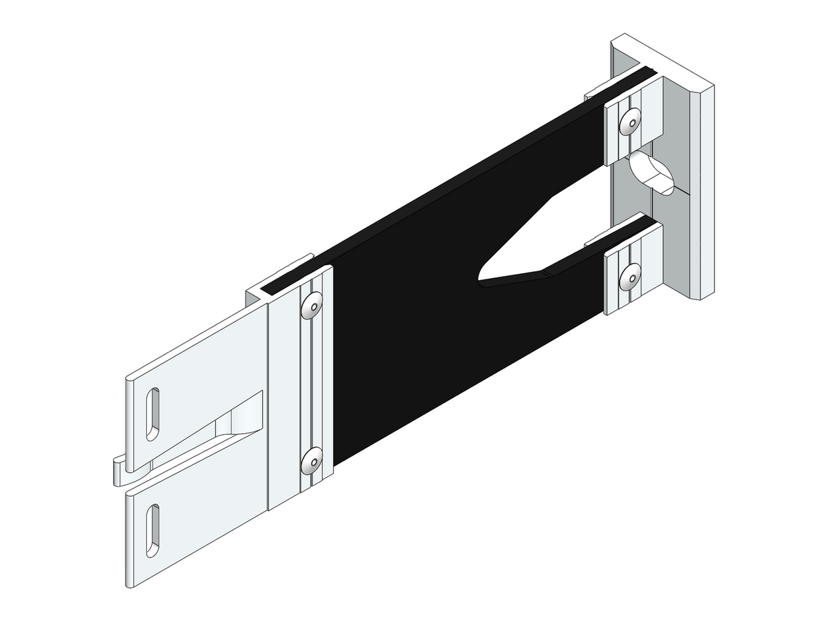 Fassaden Montagezubehör Ecolite® Thermo H-Konsole k-FP-120-1LL-o
