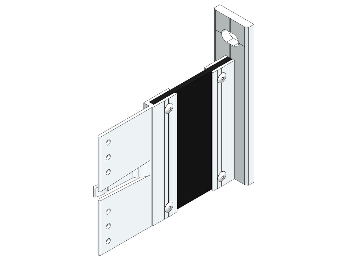 Fassaden Montagezubehör Ecolite® Thermo H-Konsole k-GP-80-1LL-z