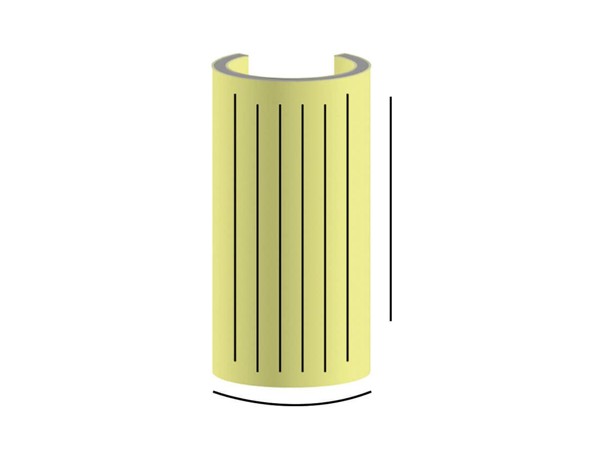 Biegesperrholz Sperraflex längs roh 5-lagig Biegeradius -200mm Verleimung EN 636-1