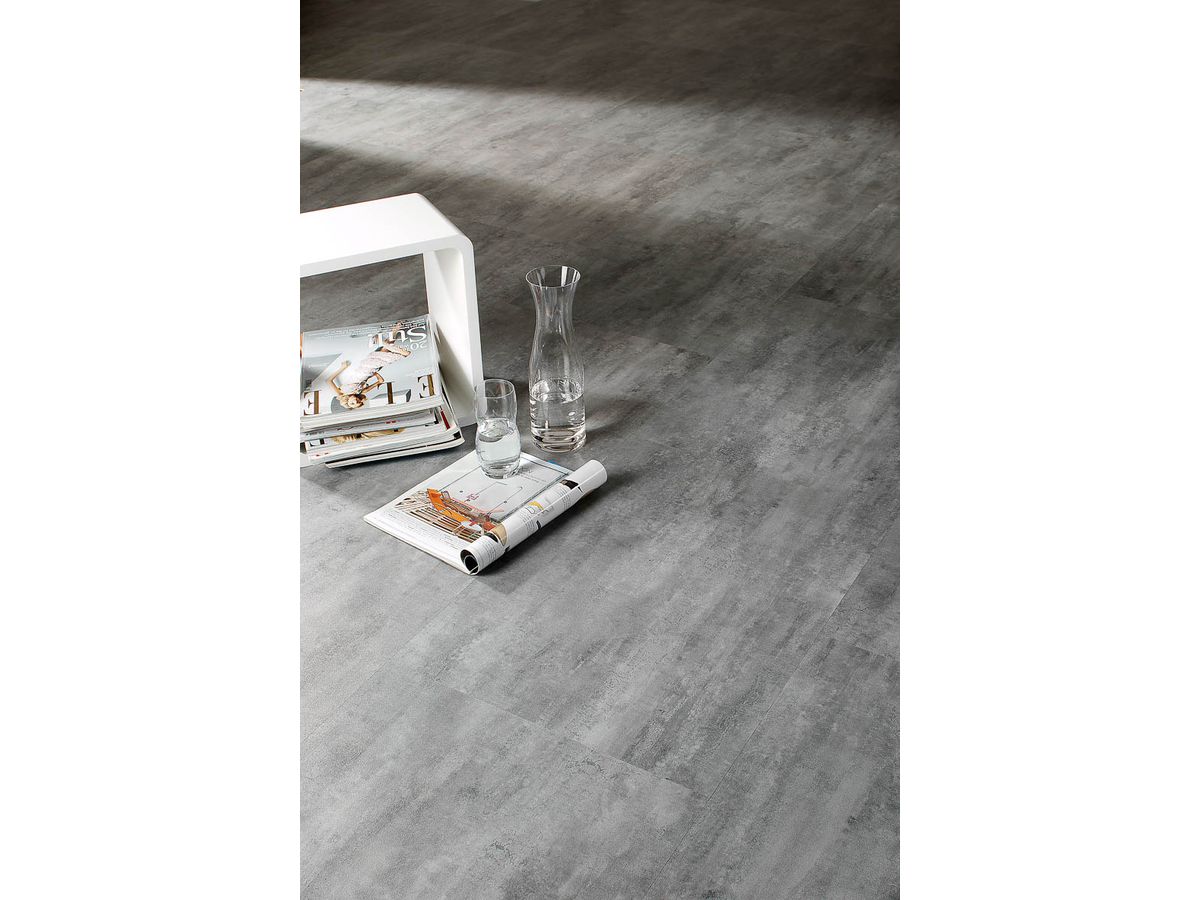 Vinyl Vinylan Object Hydro Klick Graphit Beton Strukturiert