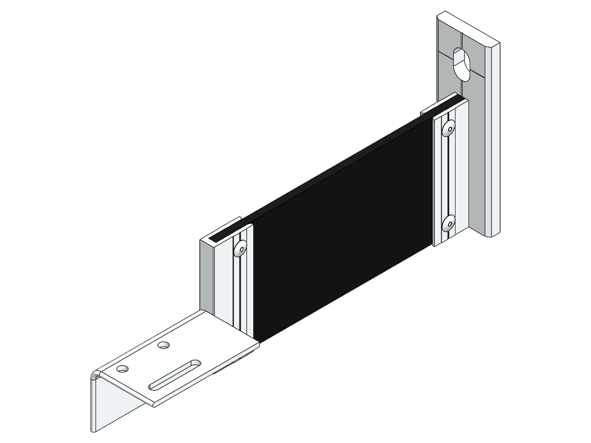 Fassaden Montagezubehör Ecolite® Thermo H-Konsole Au-80-1LL-o