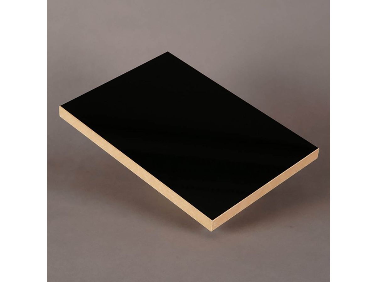 Magnetische Platte Black TopMatt Antifingerprint 18,4 mm