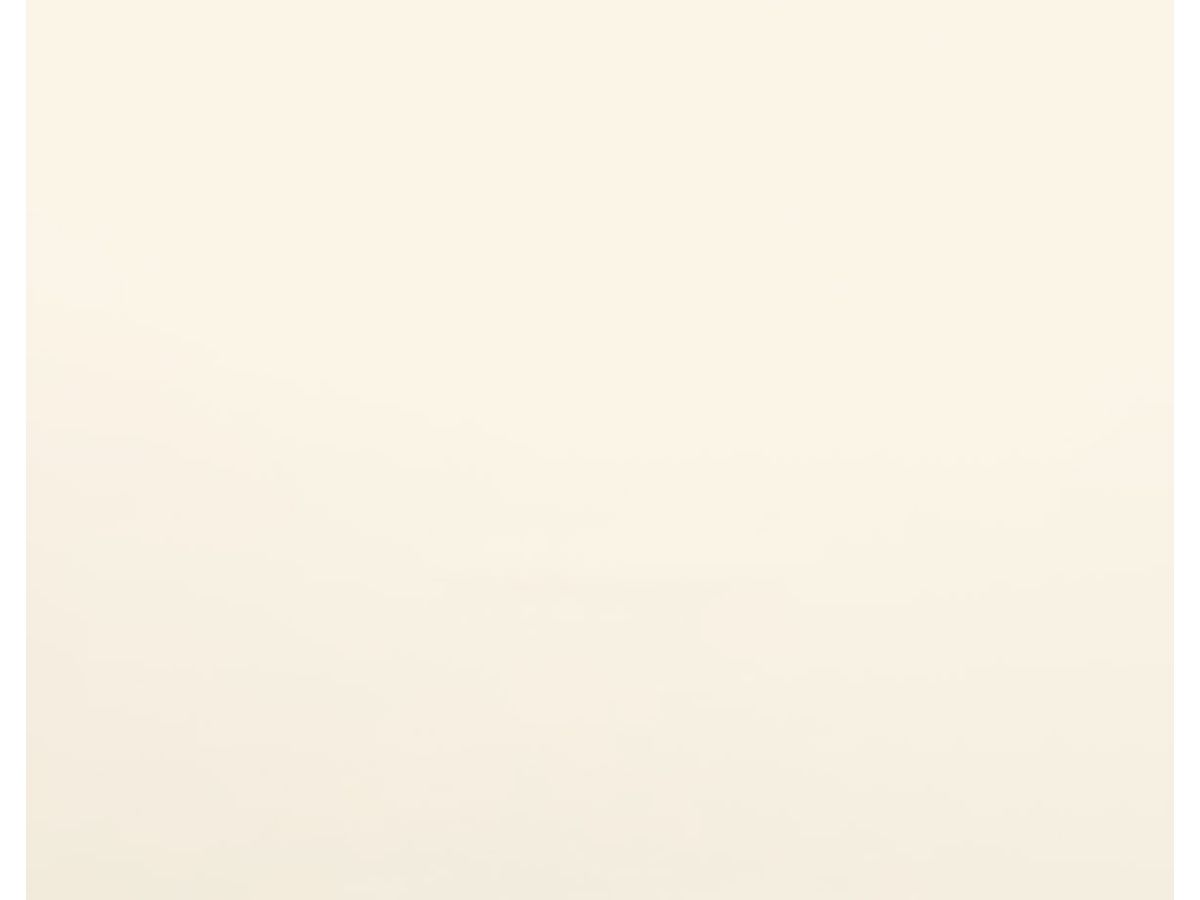 Schichtstoff SwissKrono be.velvet Uni U3261 Cremeweiss EM Edelmatt SwissKrono Anti-Fingerprint