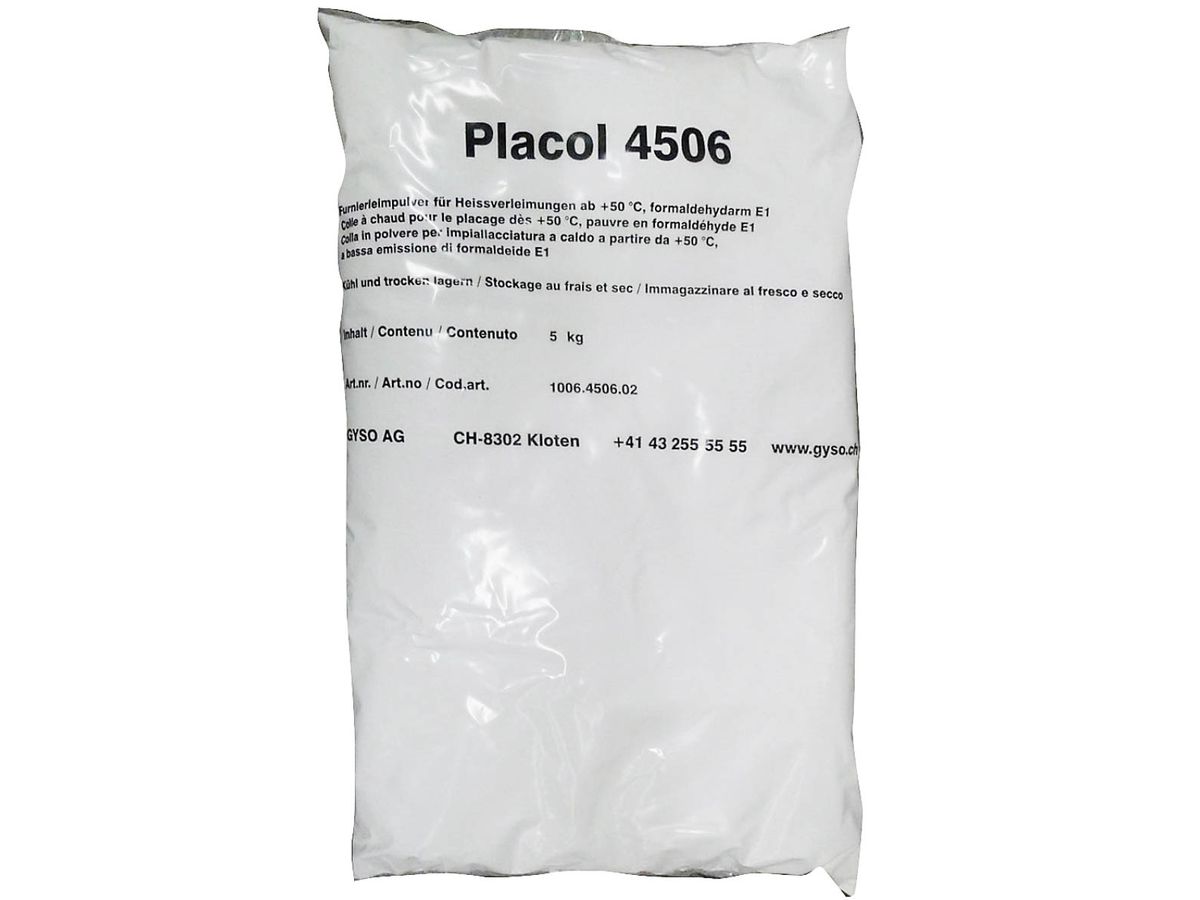 Geistlich Furnierleimpulver Placol 4506 für Heissverleimung Sack à 25 kg