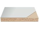 Spanplatte beschichtet QUALIWOOD weiss ähnlich RAL 9016 PE Perl