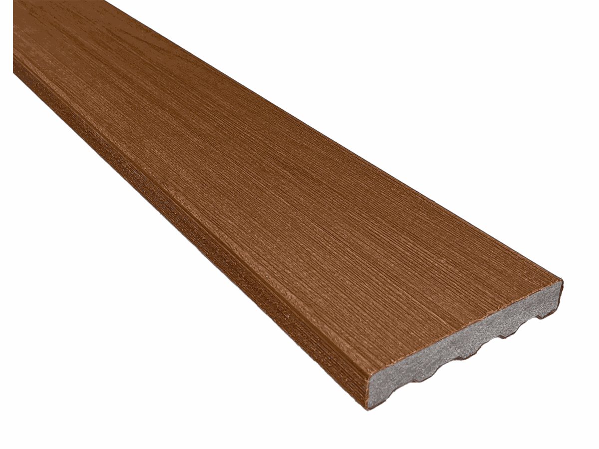 Terrassen Abschlussdiele Forexia Atmosphere Universal ohne Nutprofil Ipe (farblich assortiert)