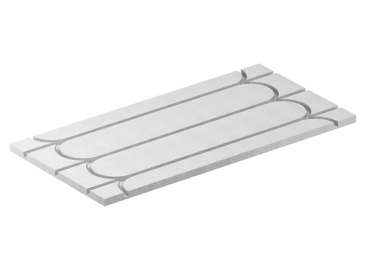 Gipsfaserelement Fermacell  Therm 25 Fussbodenelement mit Längsnuten  für die Quer- und Längsverlegung Art.76404