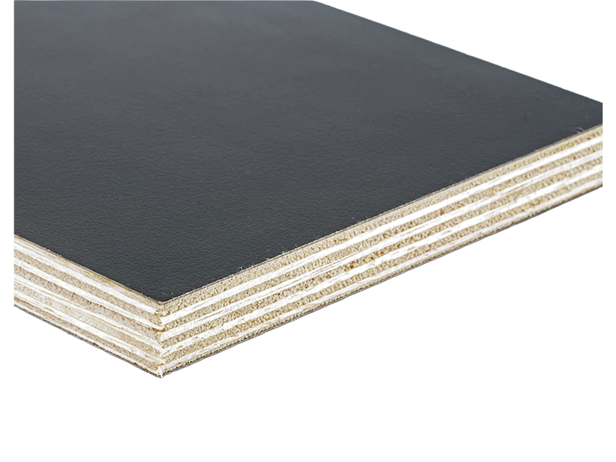 Leichtbauplatte epicPLY belegt 2-seitig HPL 401 schwarz alumatt