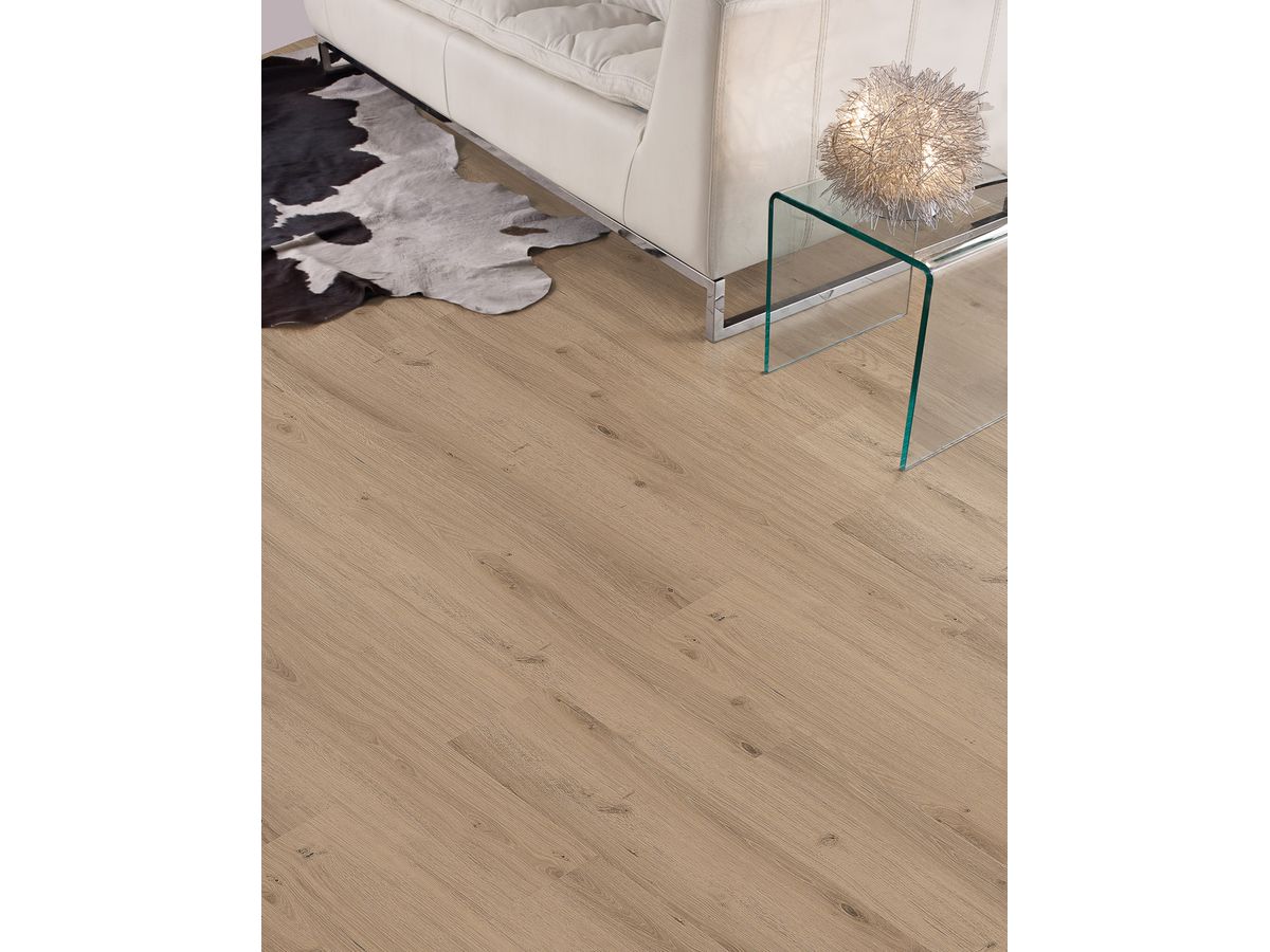 Vinyl QUALIWOOD AMBIENTE Hydrowood Klick mit Trittschall Holz Eiche Mundaun