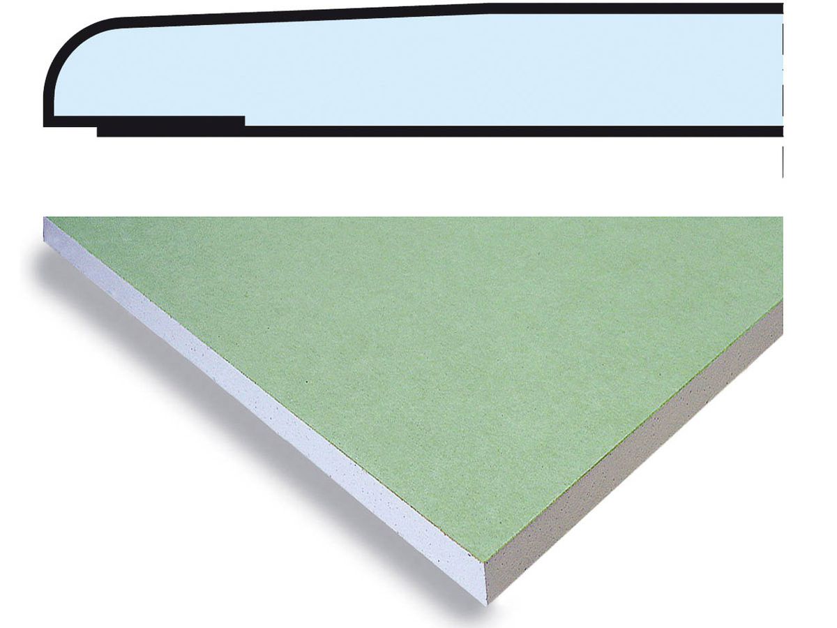 Gipskartonplatte Knauf Bauplatte GKBI imprägniert Kanten HRA Art 40676