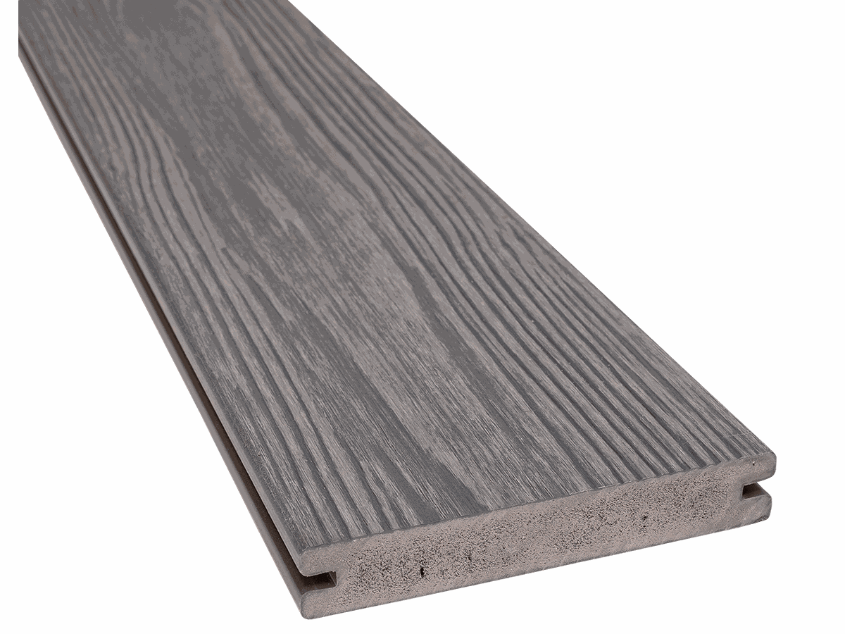 Terrassendiele QUALIWOOD RIVIERA BPC Menton genutet