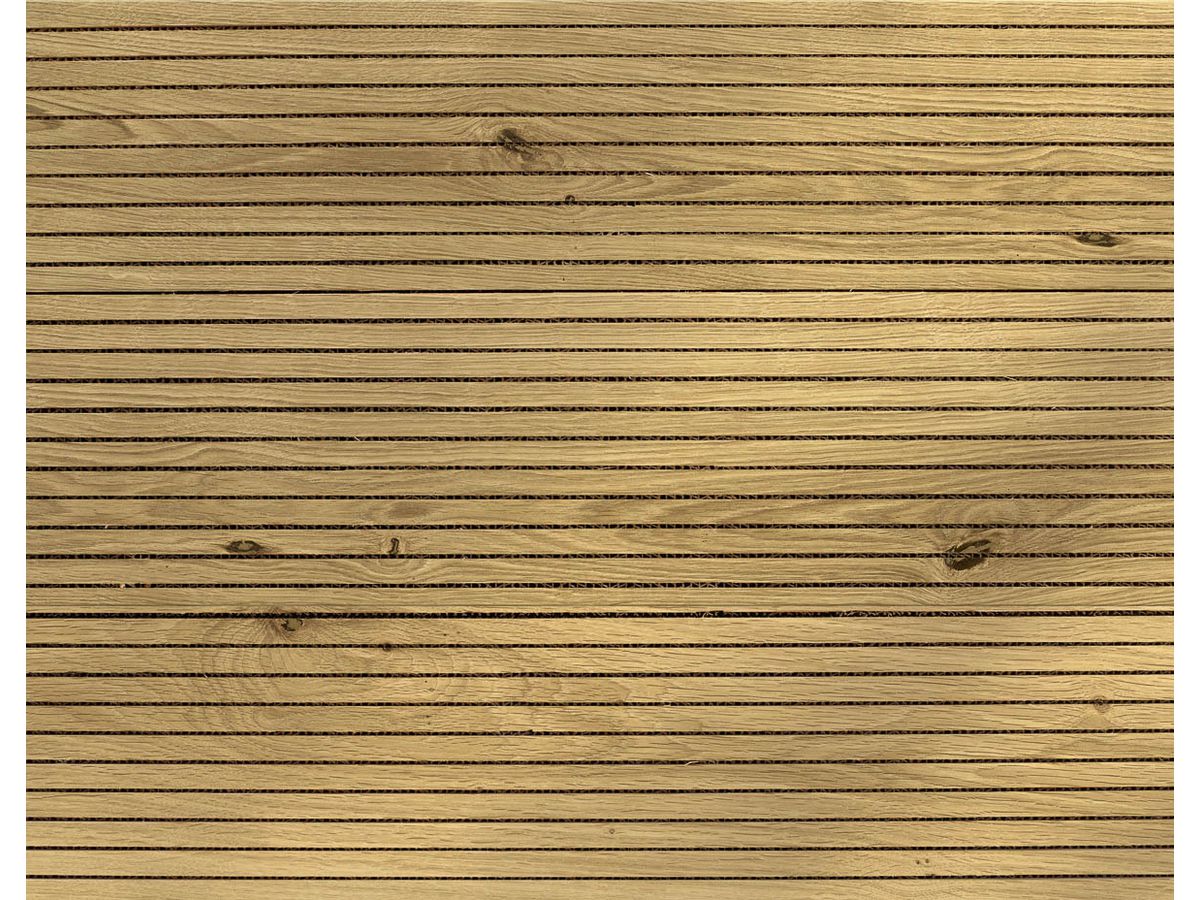 Akustikplatte Admonter Acoustics Premium Eiche Basic gebürstet (cross) roh