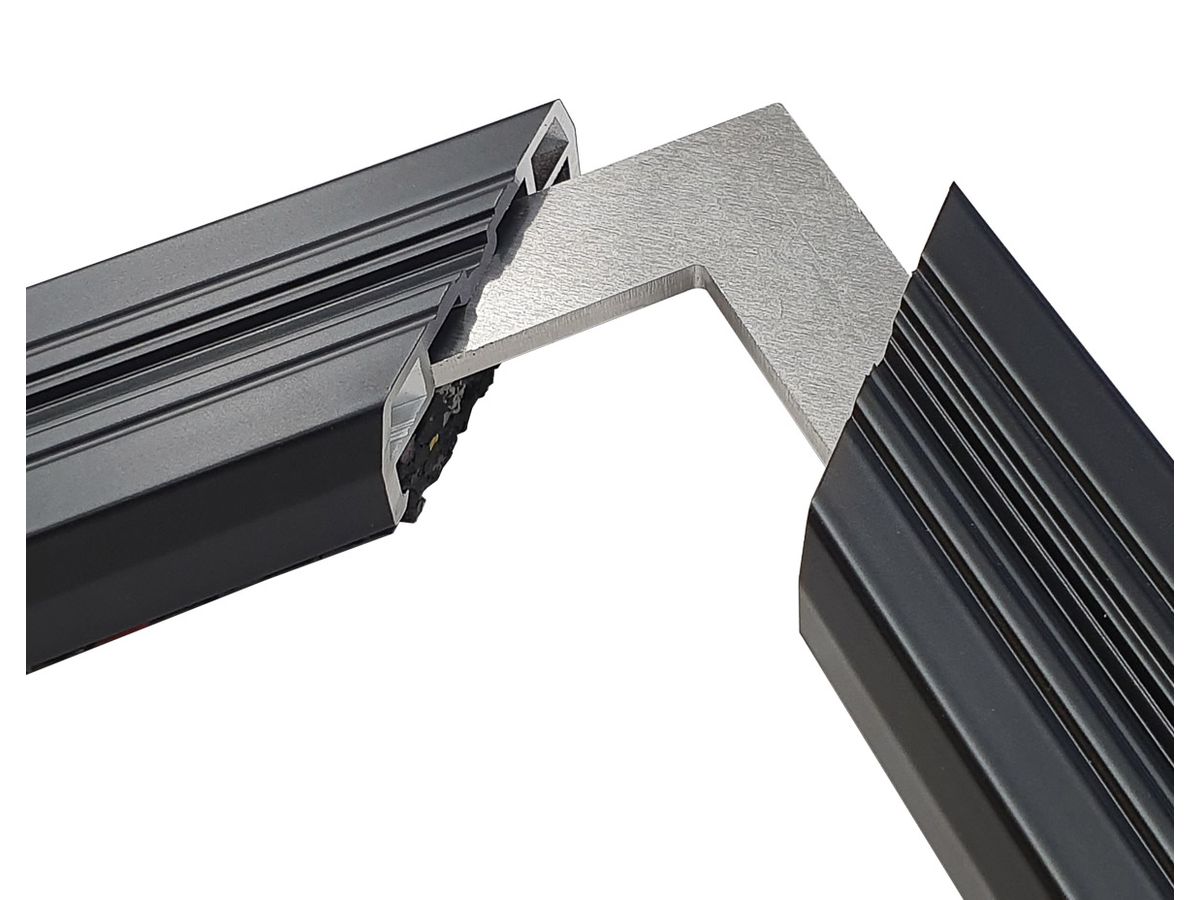 Terrassen Eckverbinder für Smart Isostep Pk.à4Stk.