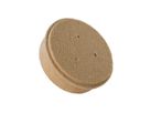 Holzfaser Verschlussstopfen Steico Durchmesser 104/106mm Für Steico zell und Steico floc Krt. à 60 Stk.