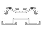 Terrassen Unterkonstruktion Terrafina Alu mittel standard schwarz