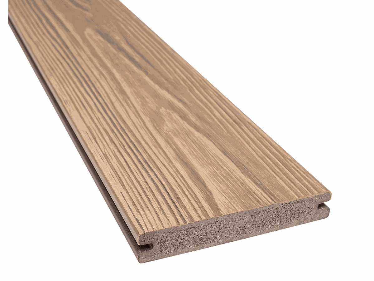 Terrassendiele QUALIWOOD RIVIERA BPC Portofino genutet