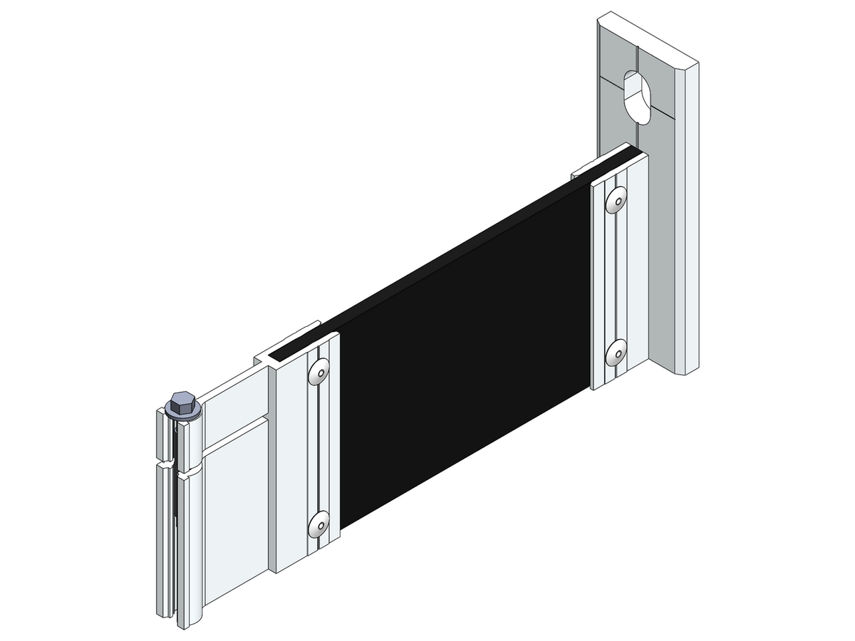Fassaden Montagezubehör Ecolite® Thermo H-Konsole k-80-1LL-o