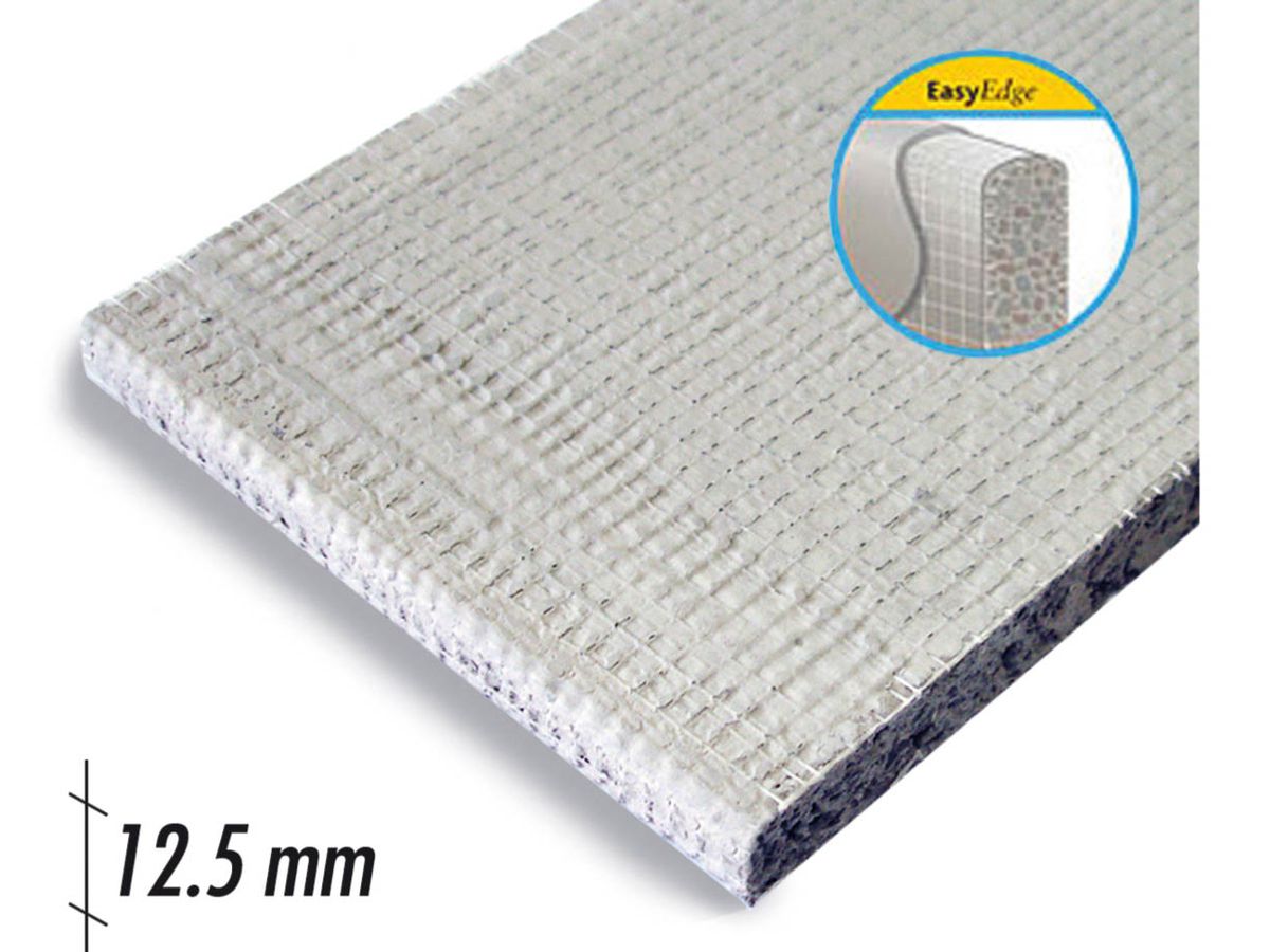 Fliesenträgerplatte Aquapanel Cement Board "Indoor" (kn) A1, nicht brennbar, wasserbeständig, Kante EasyEdge Nr. 508261