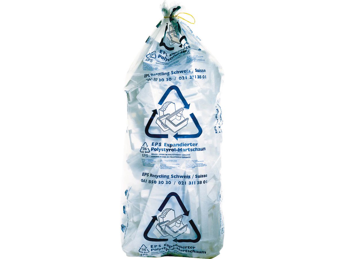 Recyclingsack für EPS (Swisspor)  Sack à 500 Liter
