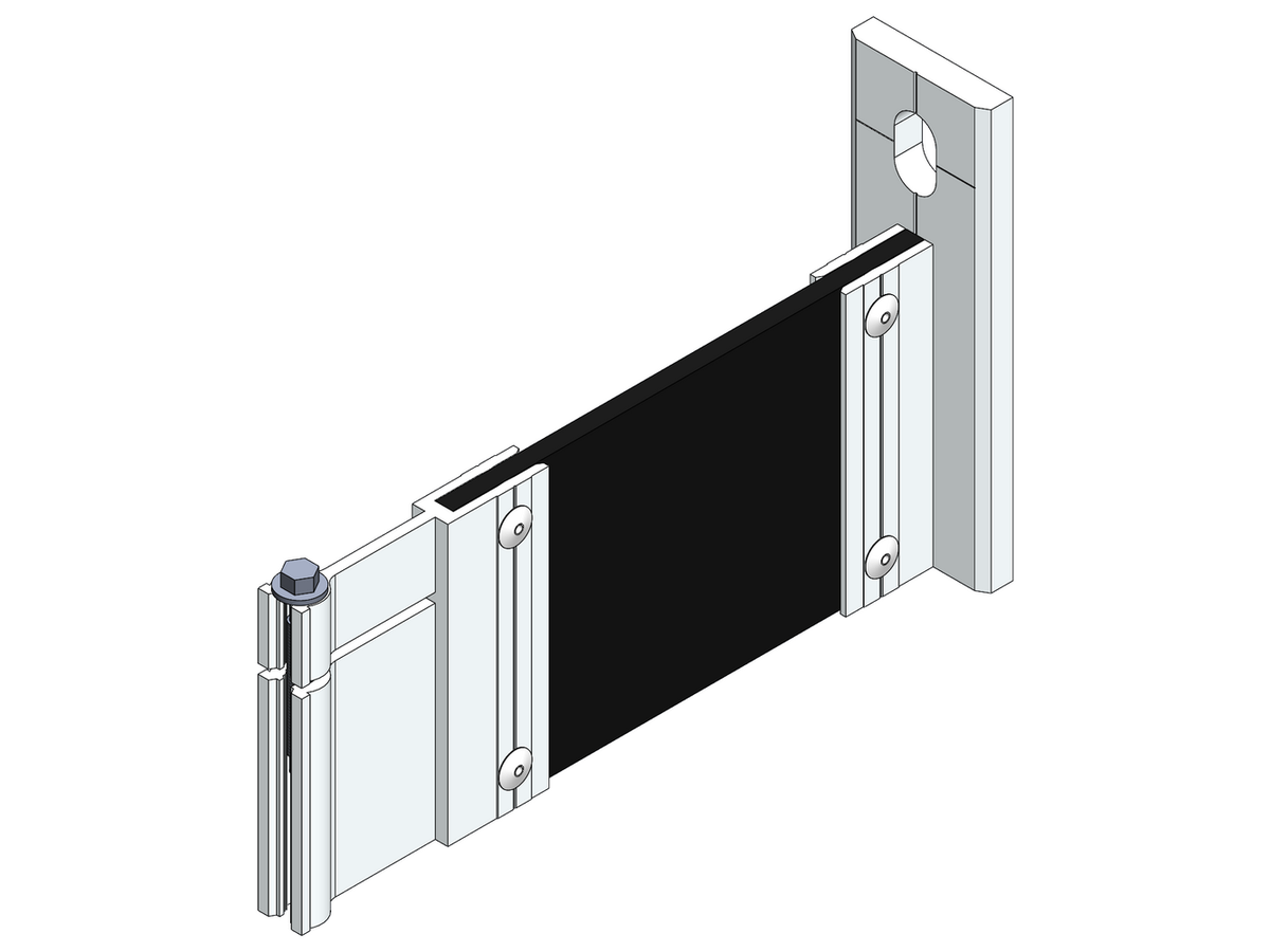 Fassaden Montagezubehör Ecolite® Thermo H-Konsole k-80-1LL-o