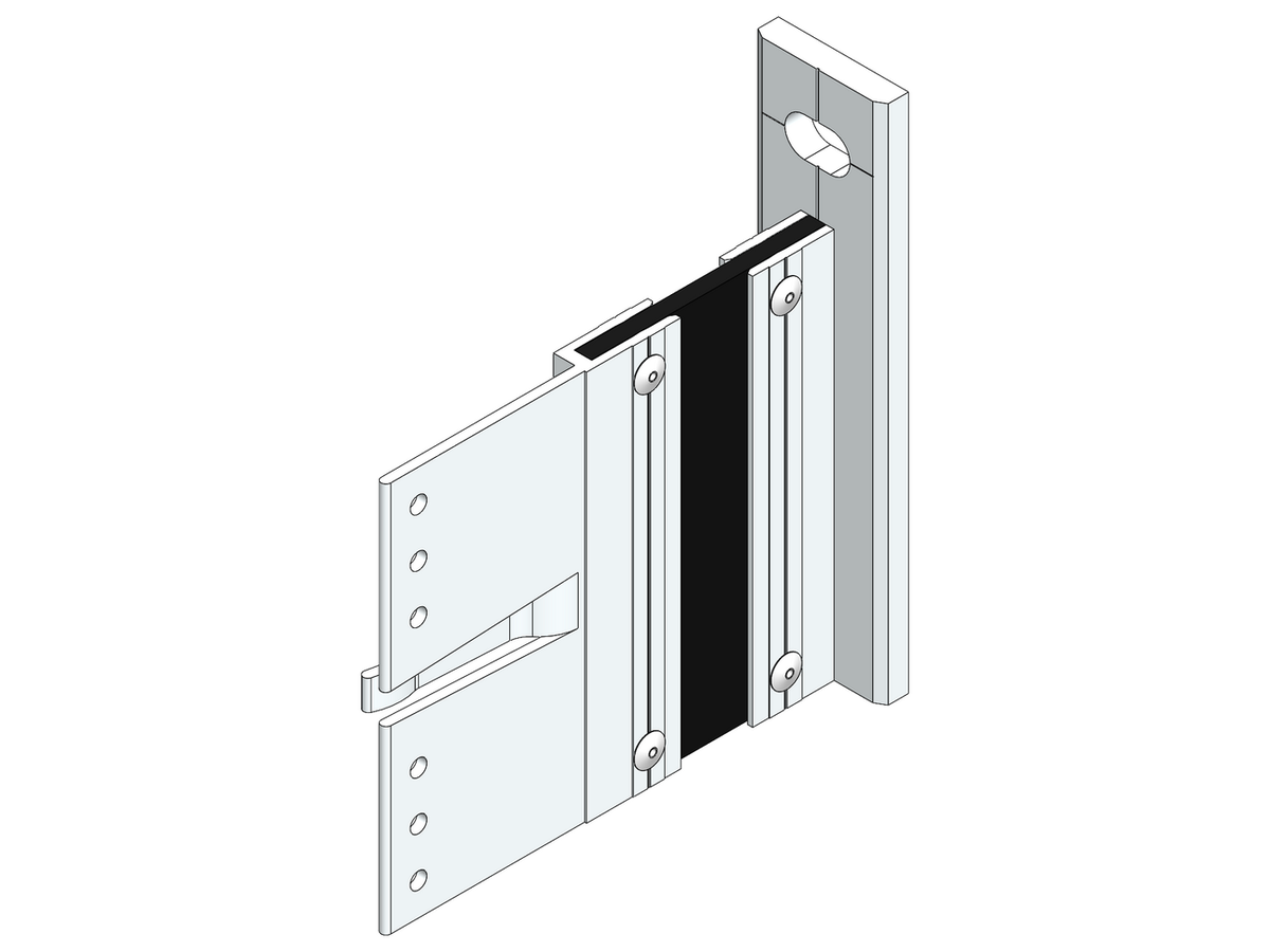 Fassaden Montagezubehör Ecolite® Thermo H-Konsole k-GP-80-1LL-z