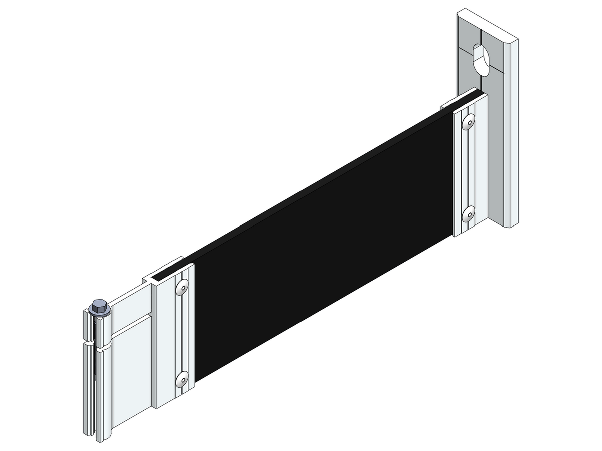 Fassaden Montagezubehör Ecolite® Thermo H-Konsole k-80-1LL-o