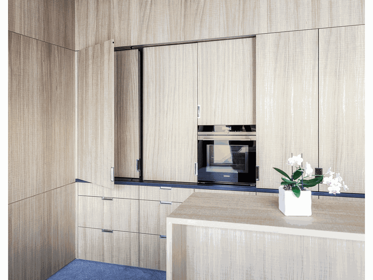 Spanplatte furniert Eiche europäisch Charismo E/EB Elegant einseitig Rough Cut P2 E1