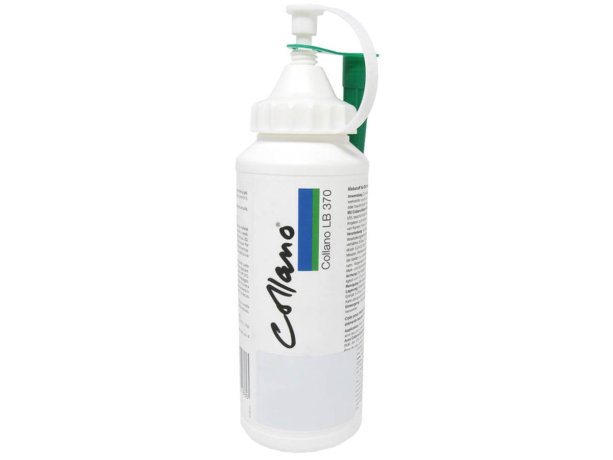 Collano Klebstoff PVAc LB 370 für lackierte und beschichtete Teile  Flasche à 500 g