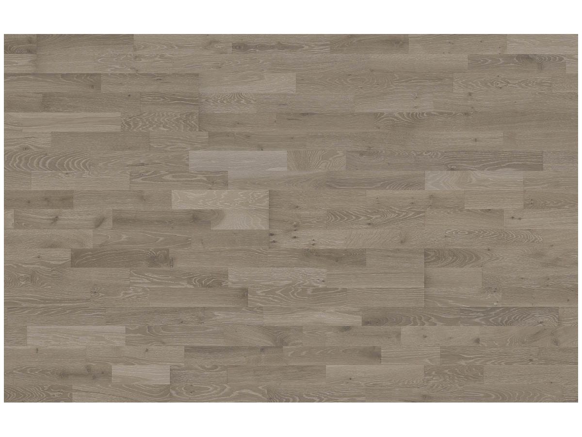 Kährs 3-Stab Design Collection Eiche 44.3 erdgrau Country gebürstet Mattlack