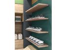 Spanplatte beschichtet Eurodekor H3408 Berglärche thermobraun ST38 Feelwood Pinegrain Egger P2 E1E05 Aufbau Einblatt