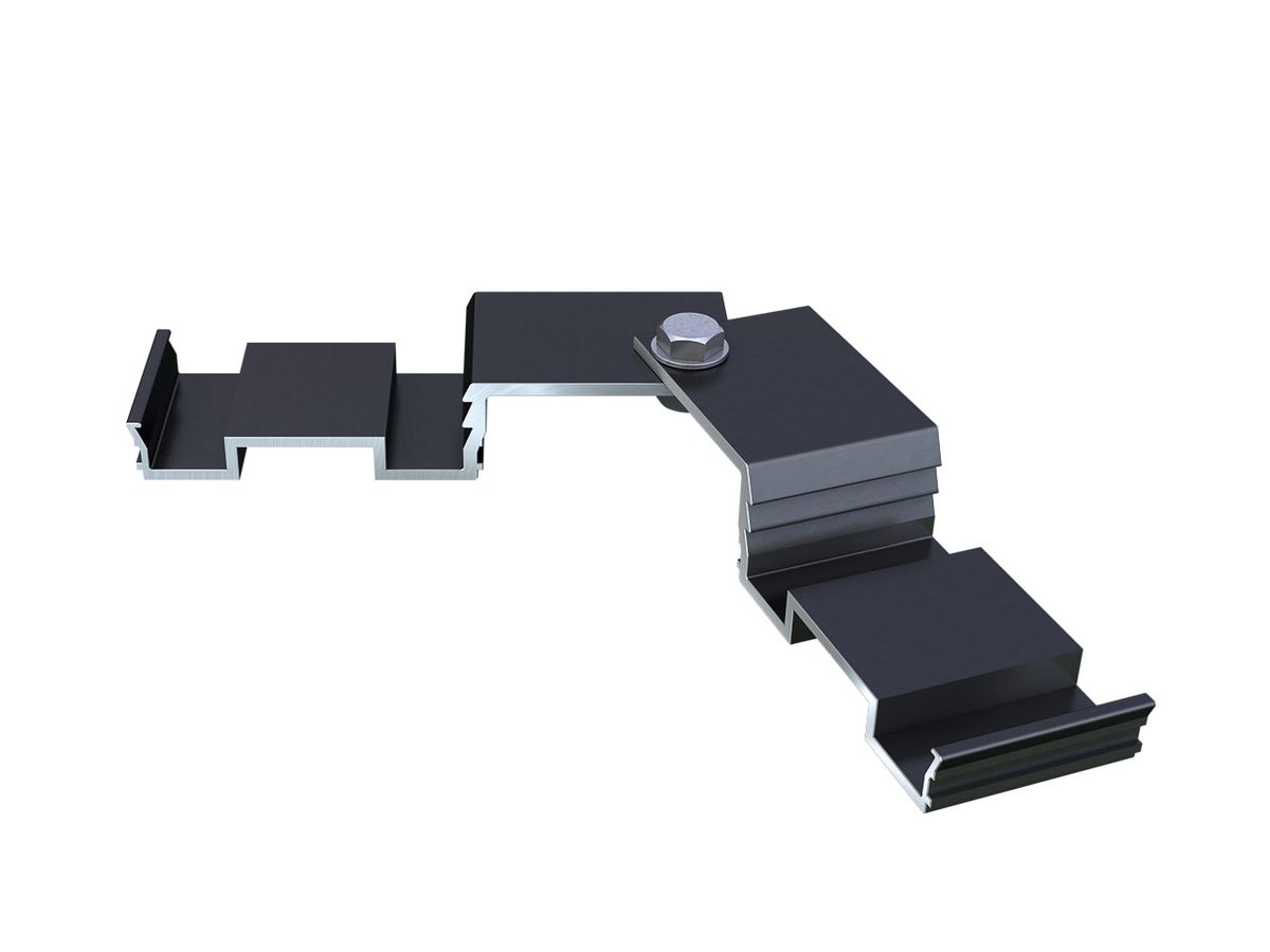Terrassen Eckverbinder variabel für Smart Isostep 2-teilig