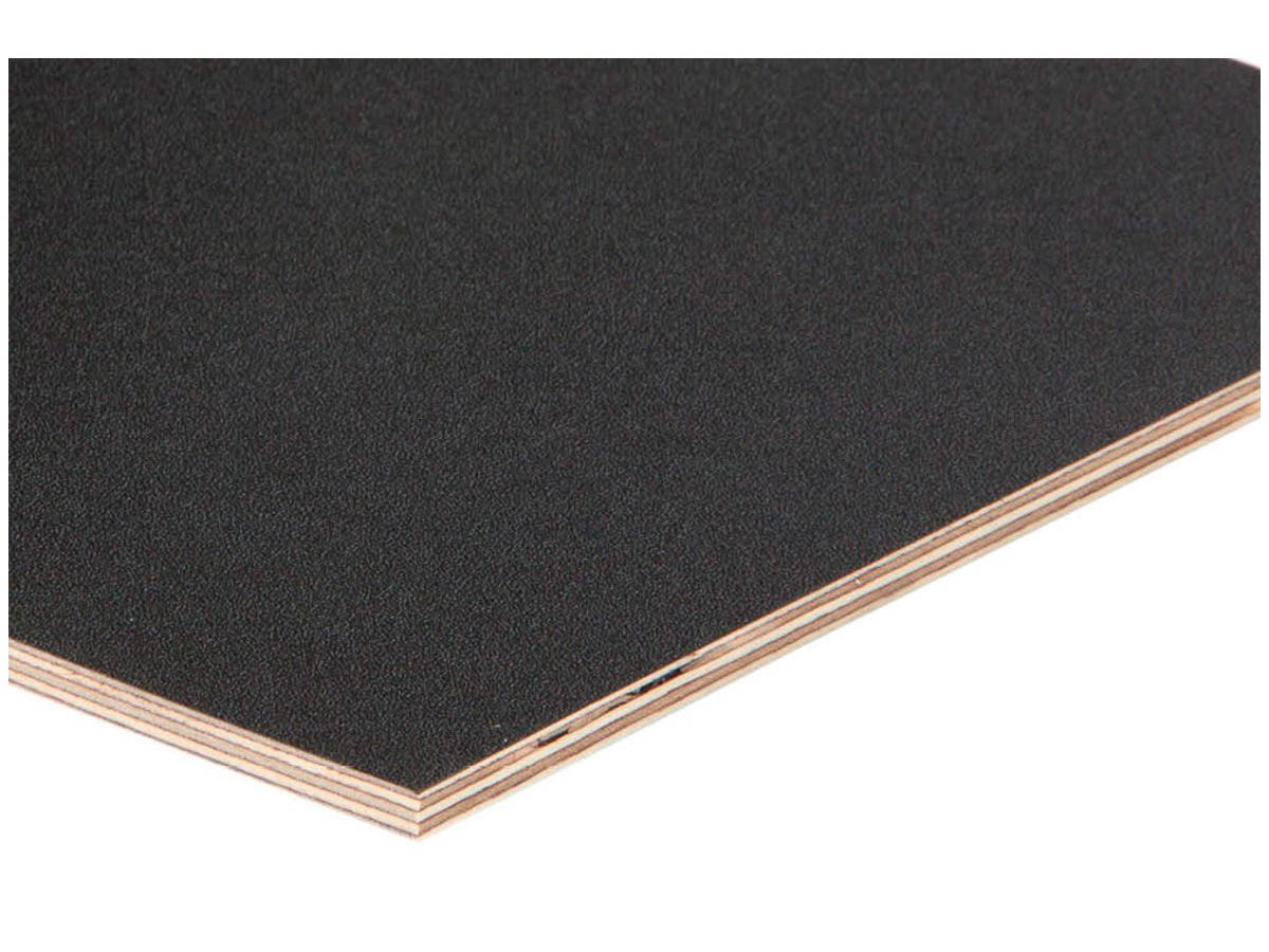Sperrholzplatte Sperracolor Futura Smooth schwarz 13-lagig Verleimung EN 636-3