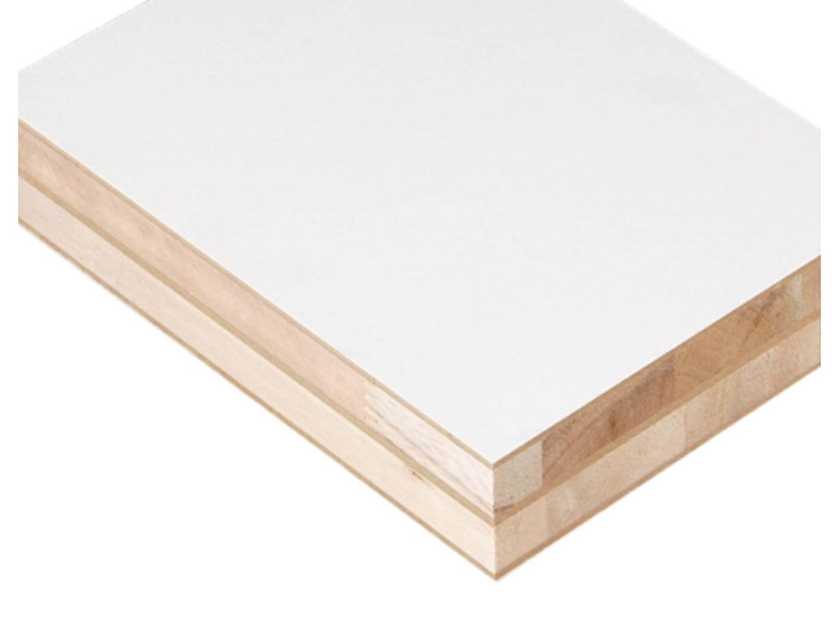 Tischlerplatte TwinCore Grundierfolie HDF-Deck beidseitig