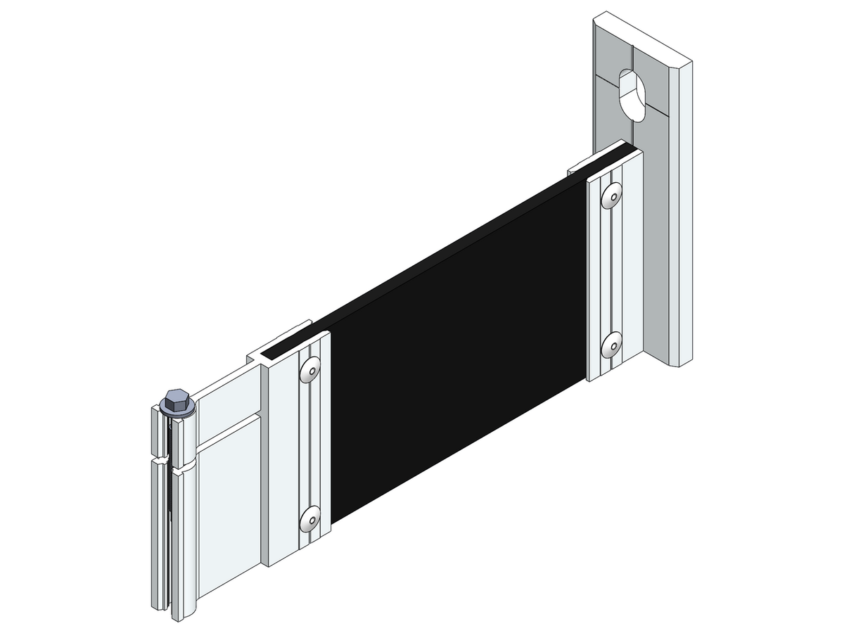 Fassaden Montagezubehör Ecolite® Thermo H-Konsole k-80-1LL-o