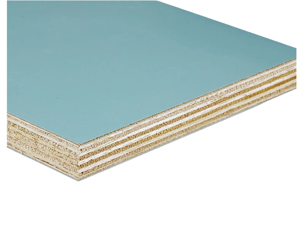 Leichtbauplatte epicPLY belegt 2-seitig HPL 3285 seegrasgrün extrem matt