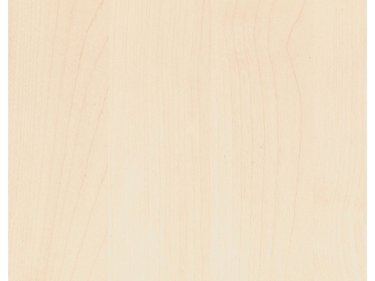 Spanplatte beschichtet SwissDecor Holz D1489 White Maple BS Bütte SwissKrono P2 E1-D2020 Aufbau Einblatt