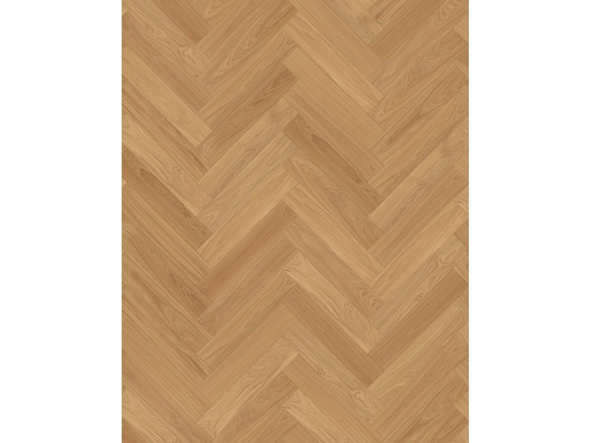 Kährs Luca Eiche natur astrein ruhig gebürstet Microfase Naturöl Fischgratverlegung