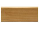 Sockelleiste konisch 60x12x8 mm Massiv Buche gedämpft lackiert Länge nach Anfall
