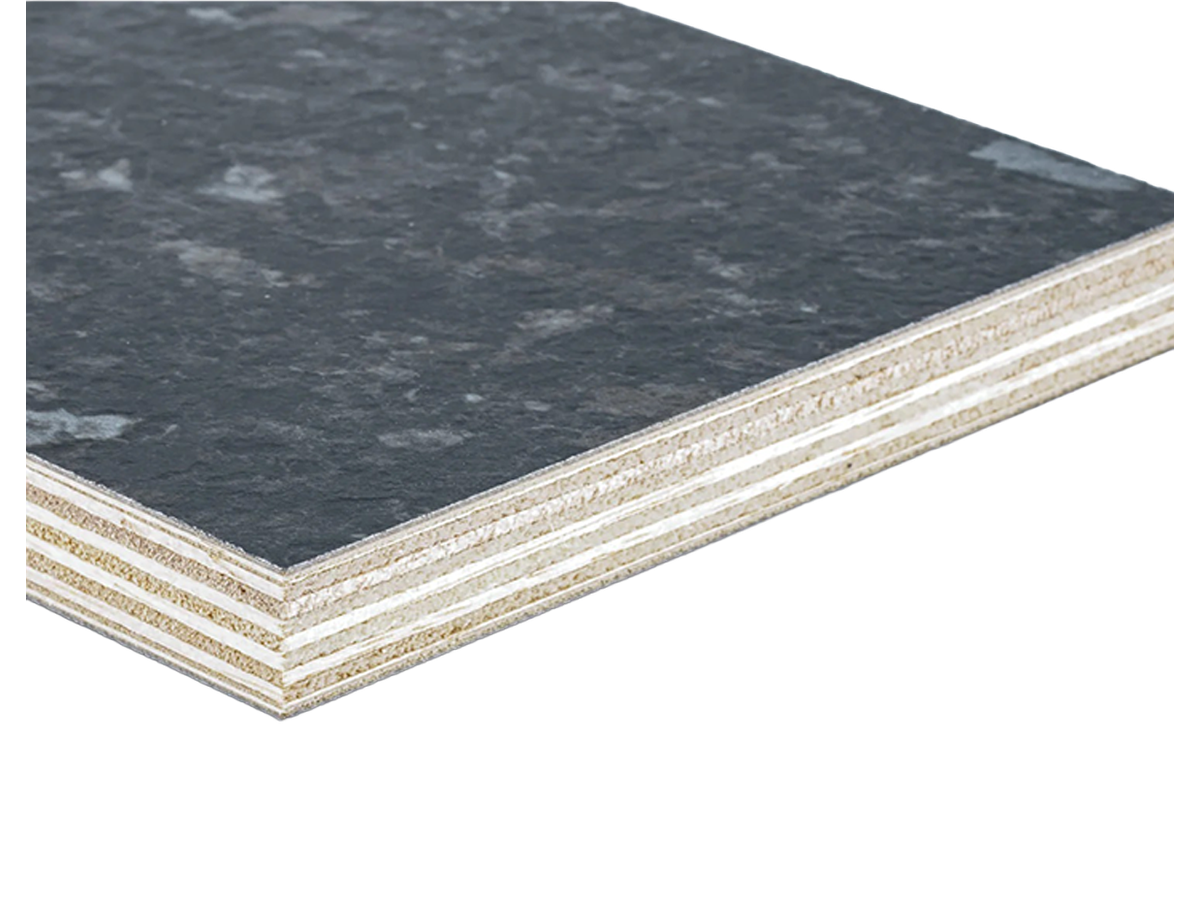 Leichtbauplatte epicPLY belegt 2-seitig HPL 5650 schwarzer Marmor