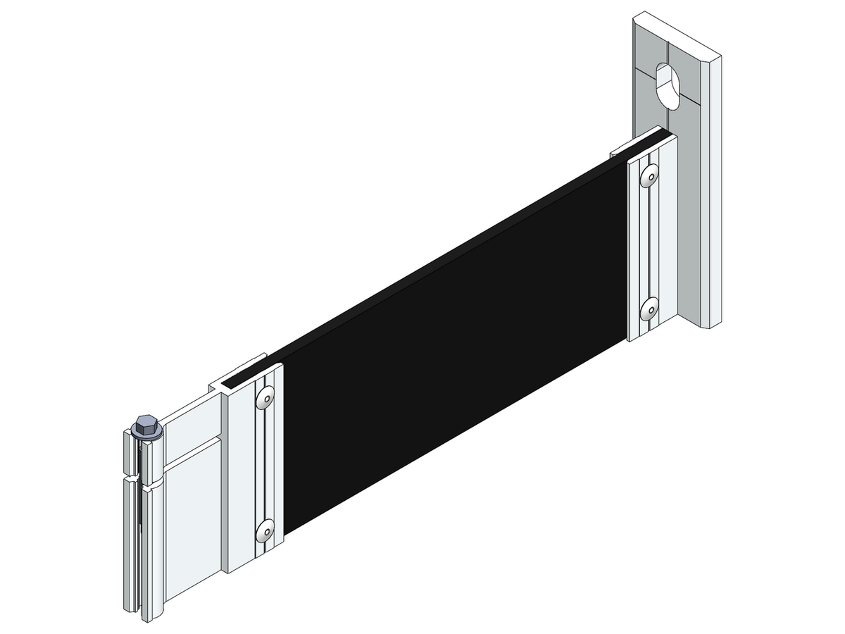Fassaden Montagezubehör Ecolite® Thermo H-Konsole k-80-1LL-o
