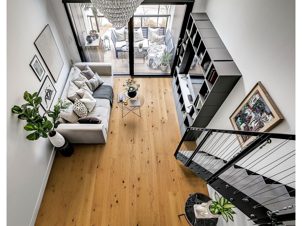 Kährs Elias Eiche braun schönastig gebürstet Microfase Naturöl