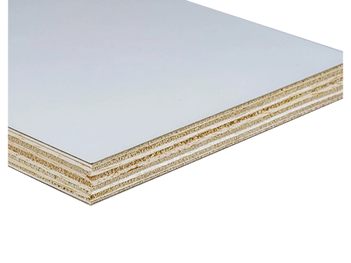 Leichtbauplatte epicPLY belegt 2-seitig HPL 3103 ultrawhite extrem matt