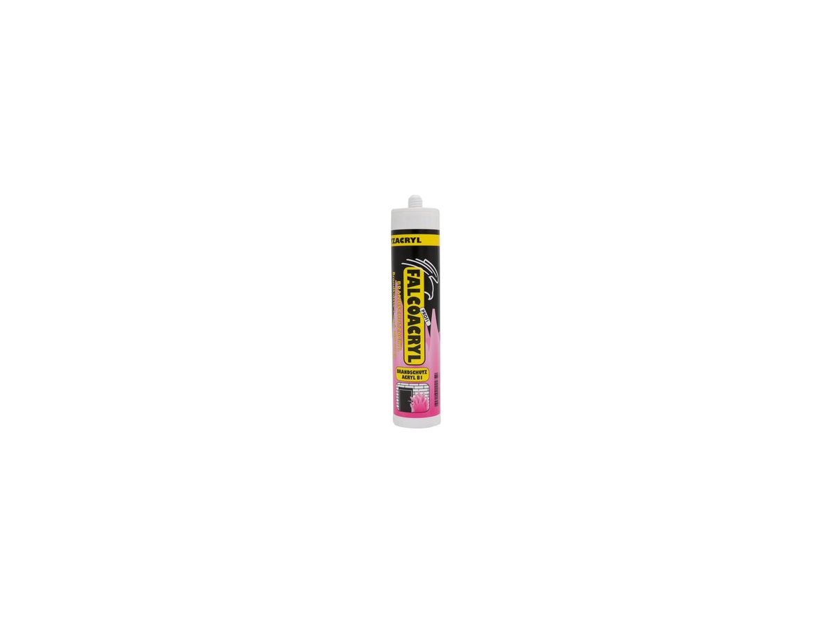 Brandschutz Dichtungsmasse Acryl Falcone Falcoacryl B1 weiss überstreichbar Kartusche à 290ml