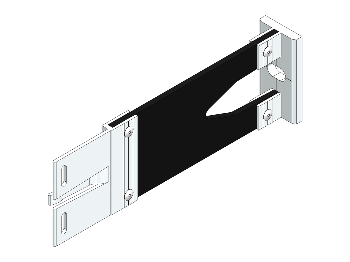 Fassaden Montagezubehör Ecolite® Thermo H-Konsole k-FP-120-1LL-o